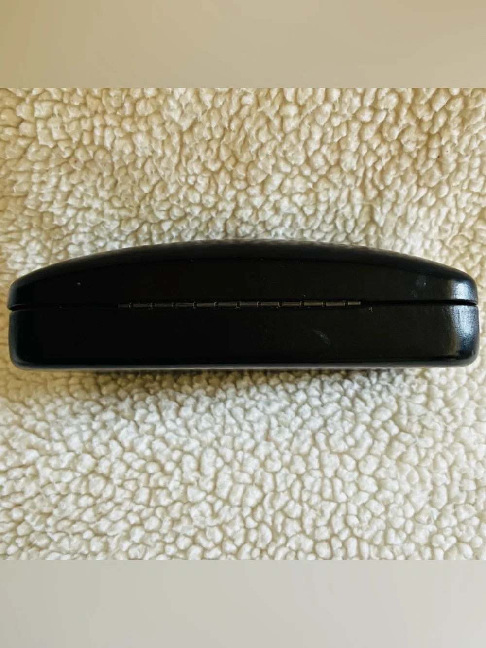 Coach and Ray-Ban Black Eye Glass Cases with Embossed Logos- Lot of 2